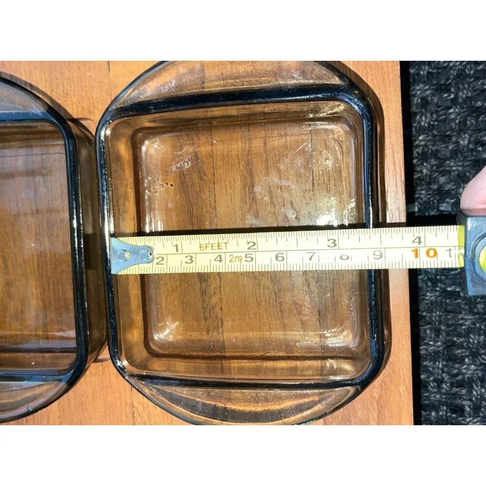 Vintage Mandalay Genuine‎ Teak Serving Tray With Glass Inserts - Picture 13 of 14